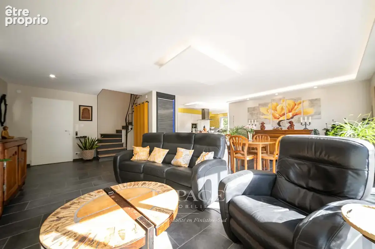 Concarneau - Le Cabellou : maison contemporaine classée A, jardin et plages à proximité - photo 6