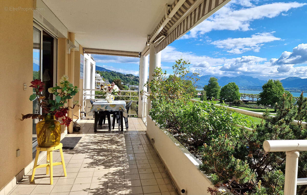 Appartement avec terrasse et vue panoramique sur le lac du Bourget - photo 10