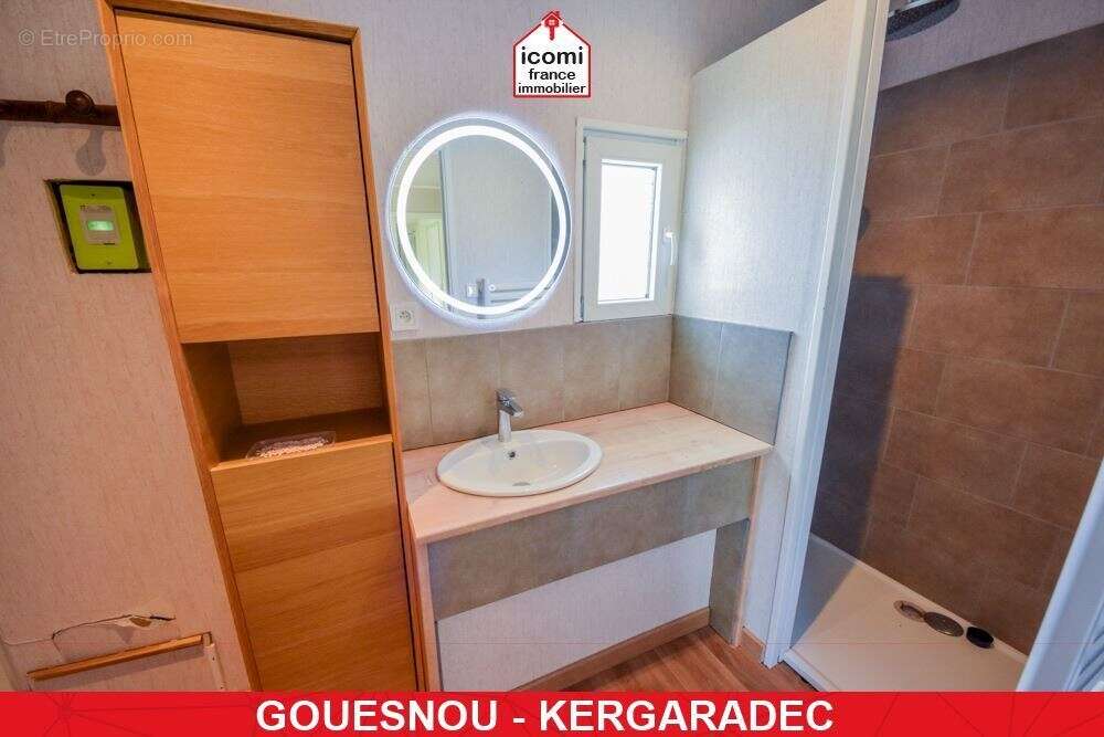 Finistere - gouesnou (29850) - a vendre - maison individuelle t7 154m² - 4 chambres - nombreuses possibilites sr terrain de 900m - photo 9