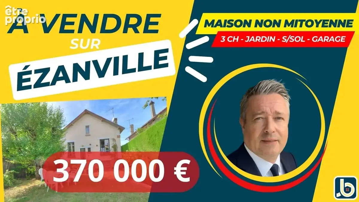 Maison 6 pièces 83 m² à vendre à Ezanville (95460) - photo 1
