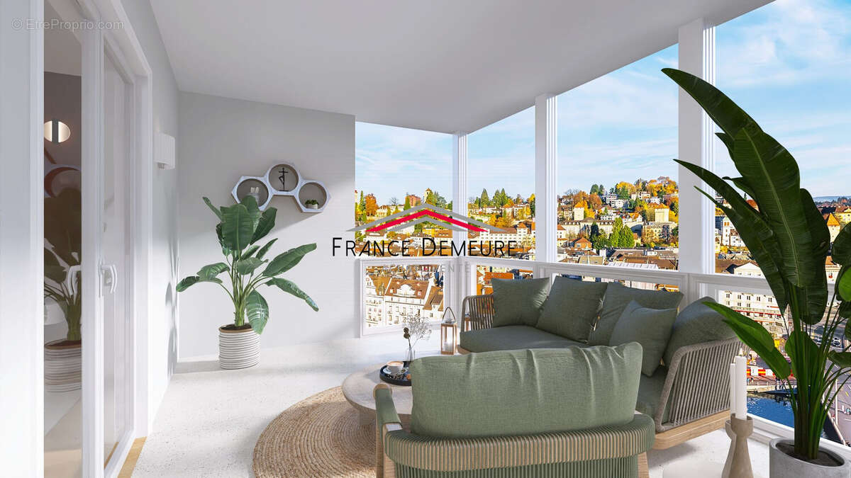 Vue de la loggia/balcon - Appartement à CORMEILLES-EN-PARISIS