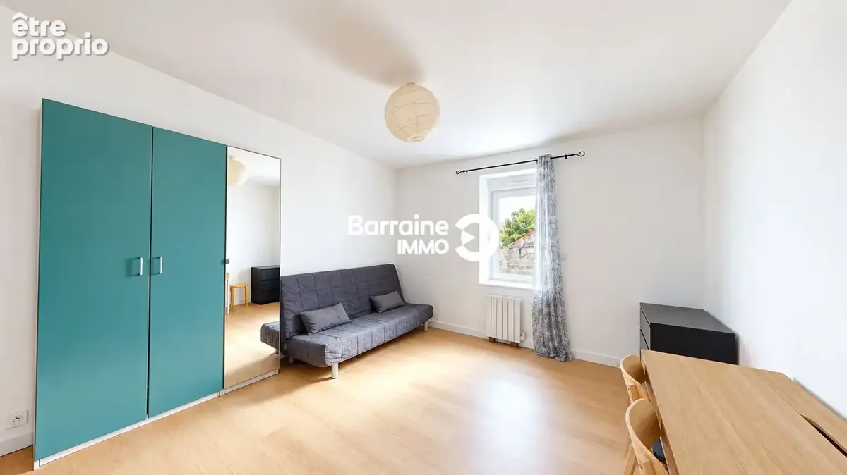 Exlusivite a vendre brest rive droite appartement t1 30.32m² - photo 1
