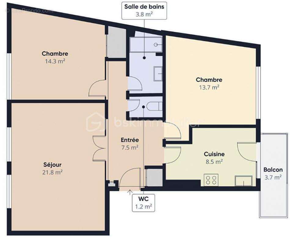 Appartement à CHAMPIGNY-SUR-MARNE