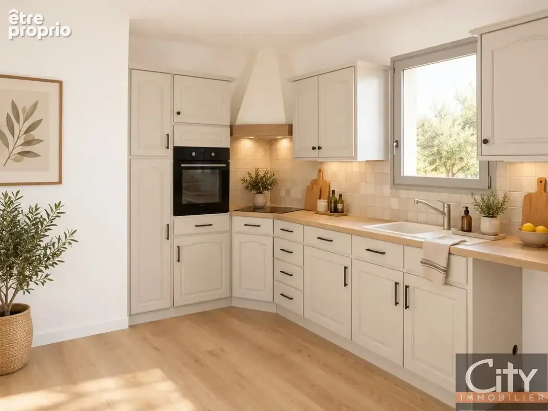 Maison 123 m² avec piscine, vue étang de Bages et beau potentie - photo 11
