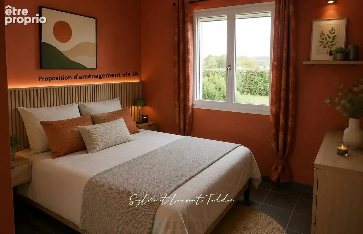 Maison contemporaine basse consommation avec vue degagee sur la campagne environnante - photo 12