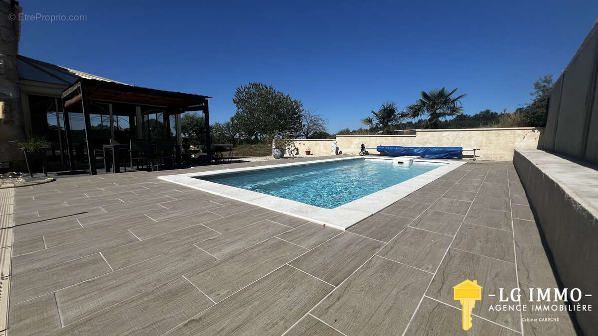 Maison au calme, 3 chambres, piscine, jardin proche Mirambeau - photo 19