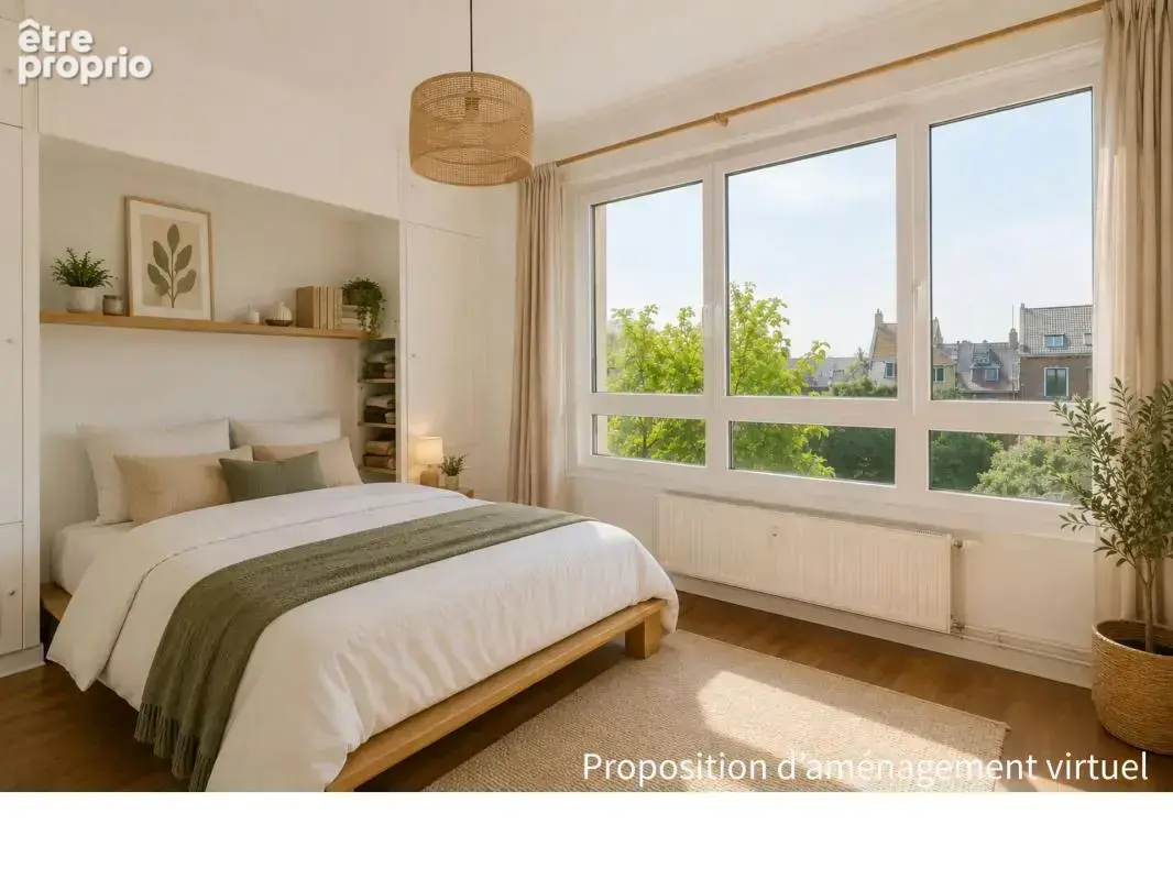 Appartement T3 de 71 m² - PARKING -Marcq-en-Barœul - photo 9