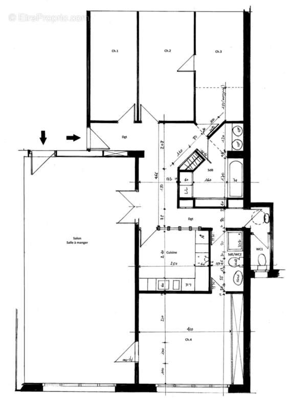 Appartement à LYON-6E
