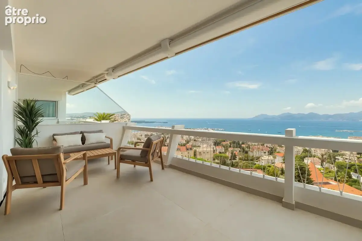 Appartement d’Exception en Dernier Étage avec Vue Mer – Cannes Californie - photo 5