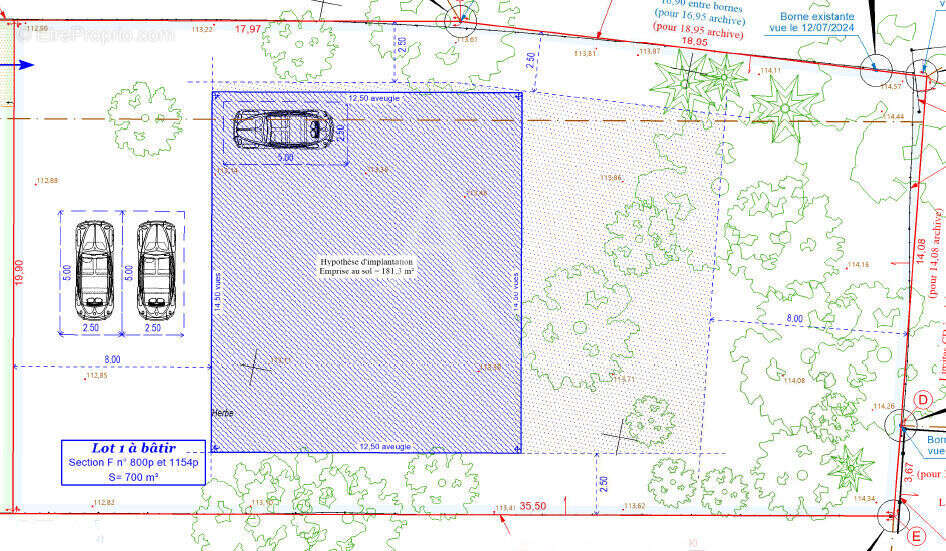 Terrain à BRIIS-SOUS-FORGES