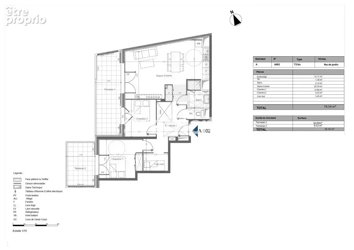 Appartement récent - photo 10