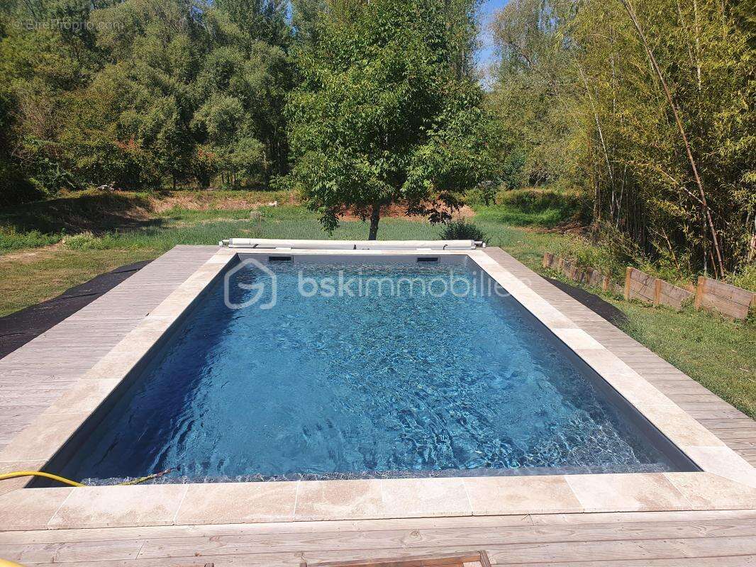 Maison en pierre + gite - etang- 2 piscines- parcelle 8745 m² -st pierre de clairac - photo 5