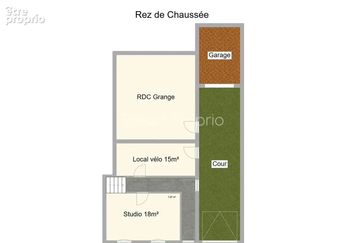 Immeuble de rapport   110 m2 habitables + grange   Hypercentre de Brioude - photo 3