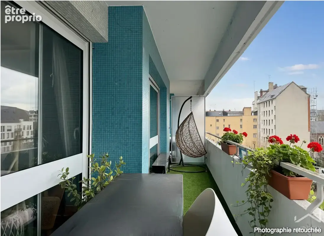 Nouveau a vendre chez winkey   appartement t5 - 87 m2 rennes centre   quartier bourg-l’évêque / moulin du comt - photo 10