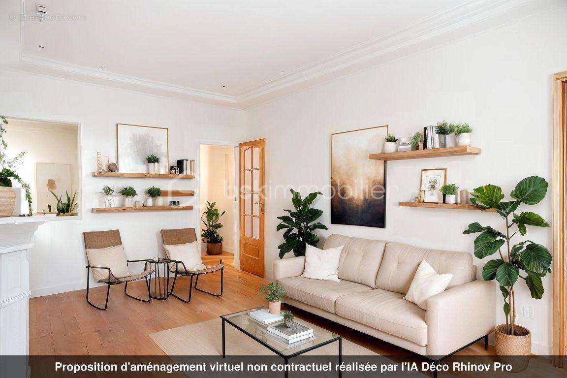 Appartement parisien 3 pièces - photo 3