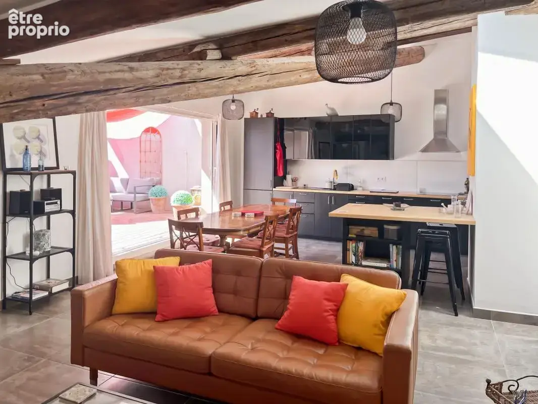 Vente authentique demeure au cœur de Marseillan avec terrasse et garage - photo 8