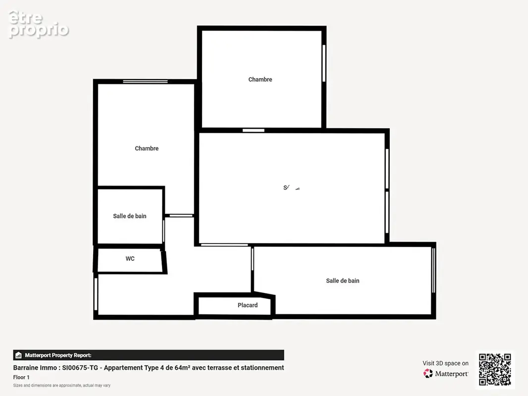 Exclusivité a vendre - brest penfeld appartement 4 pieces - 64m² avec stationnement - photo 15