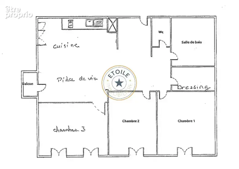 INVESTISSEMENT LOCATIF d'un appartement T4 de 77 m2 avec cave, parking et balcon   Angers - photo 9
