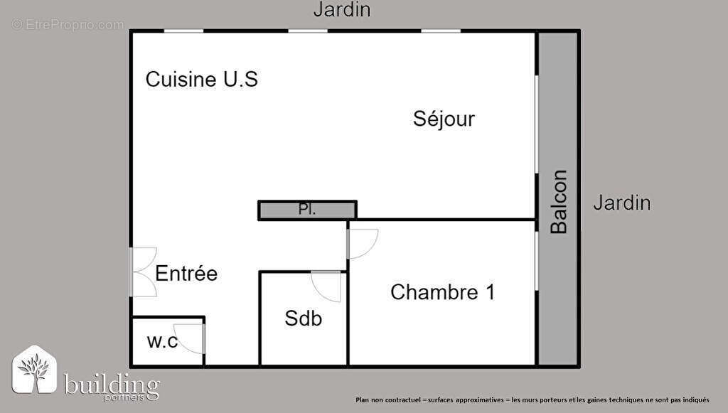 Neuilly Île de la Jatte - Appartement 3 pièces 53 m² avec 8 m² de balcon - photo 2