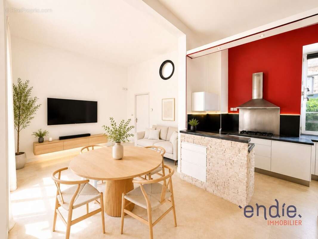 Appartement atypique 4 pièces avec jardin et parking dans un cadre exceptionnel - photo 4