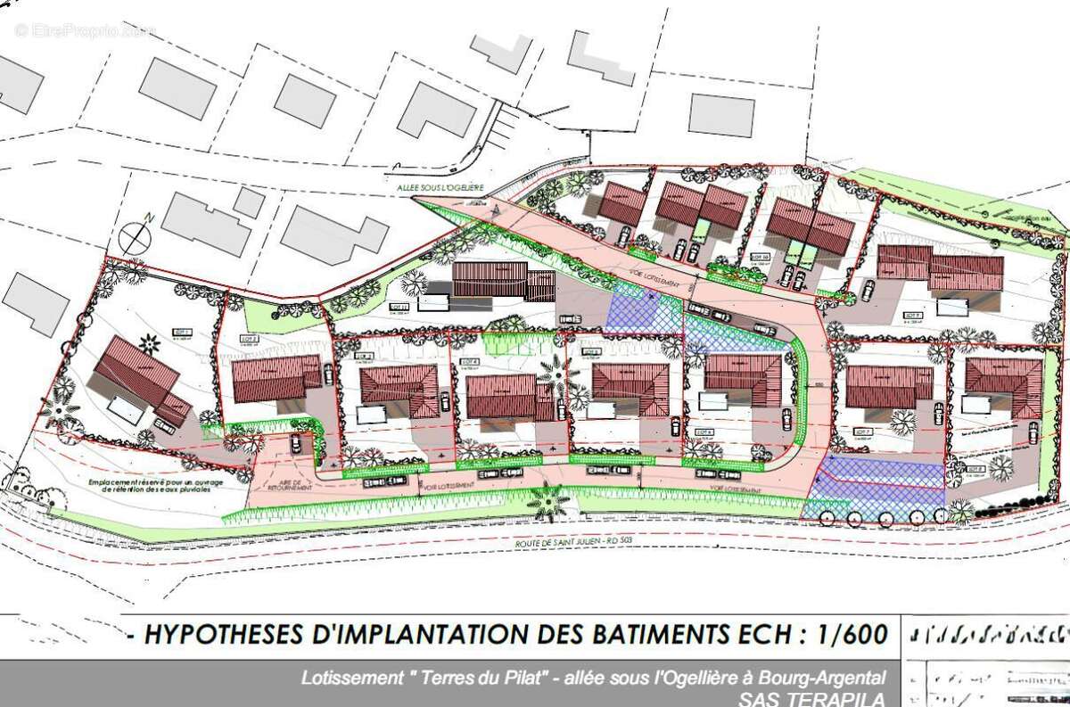 Bourg Argental 42220 parcelles de terrain constructible - photo 3