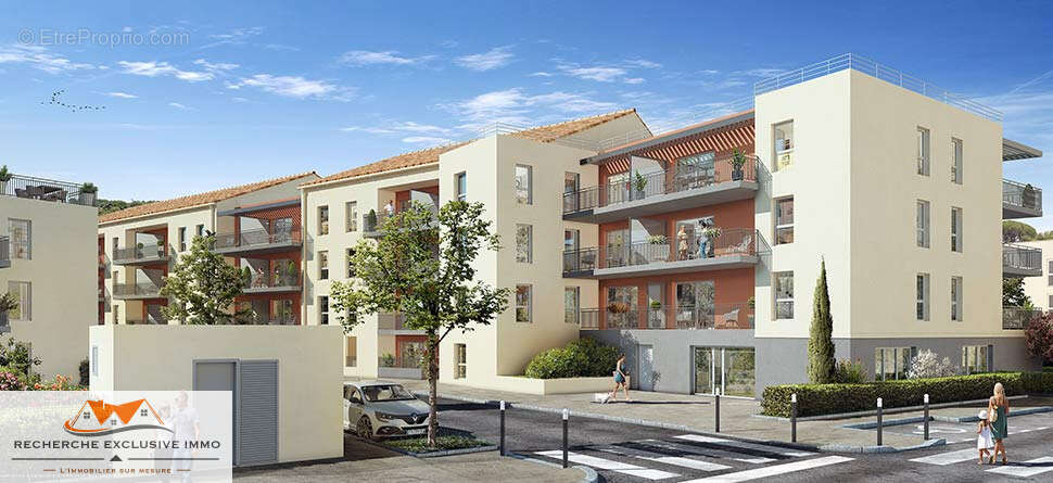 Saint-André-De-La-Roche : Appartement neuf de 2 pièces avec terrasse de 11.60m2 en étage - photo 4