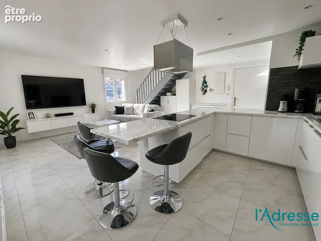 T3 duplex jardin  cave  et garage - photo 2