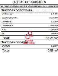 Appartement à MAGNY-LE-HONGRE
