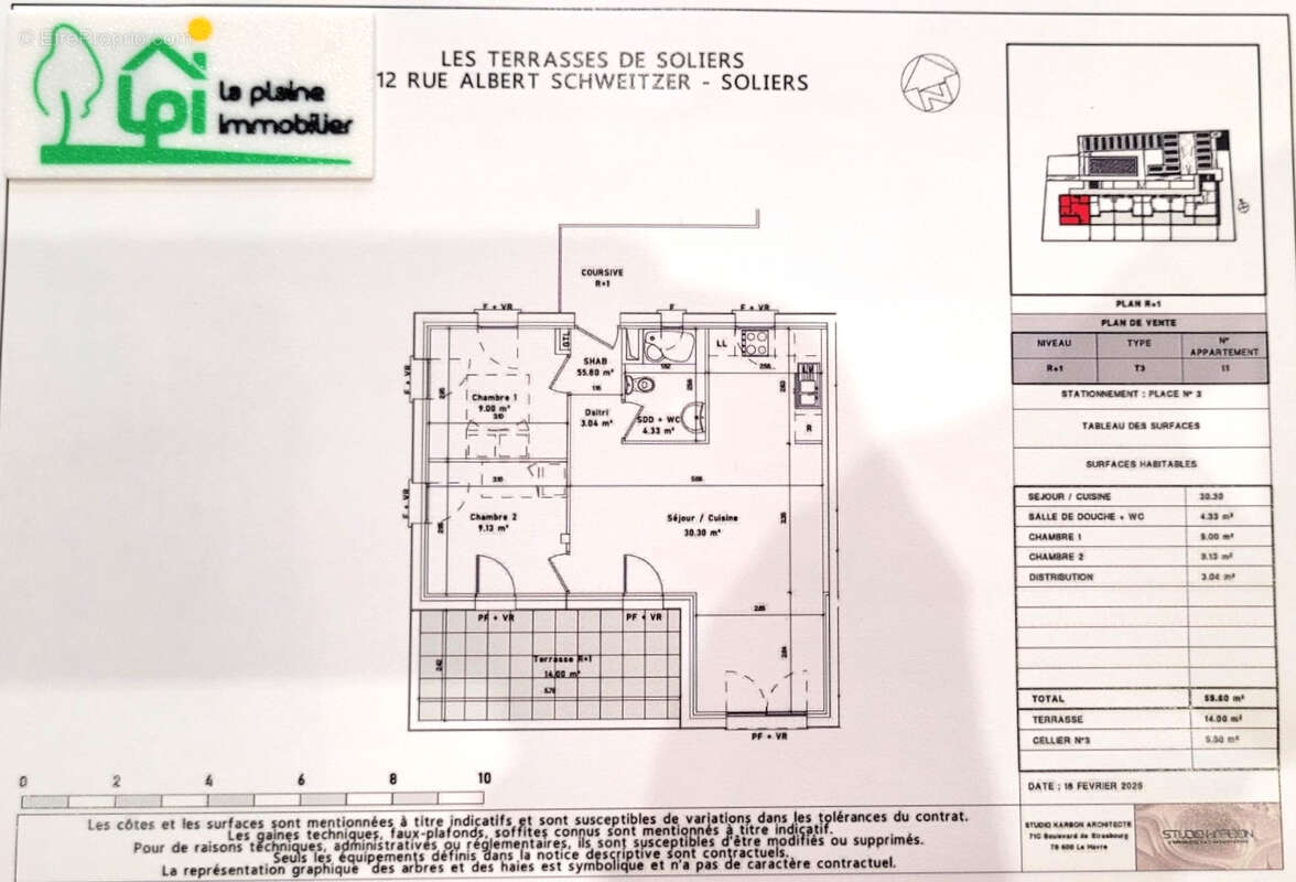 Appartement à SOLIERS