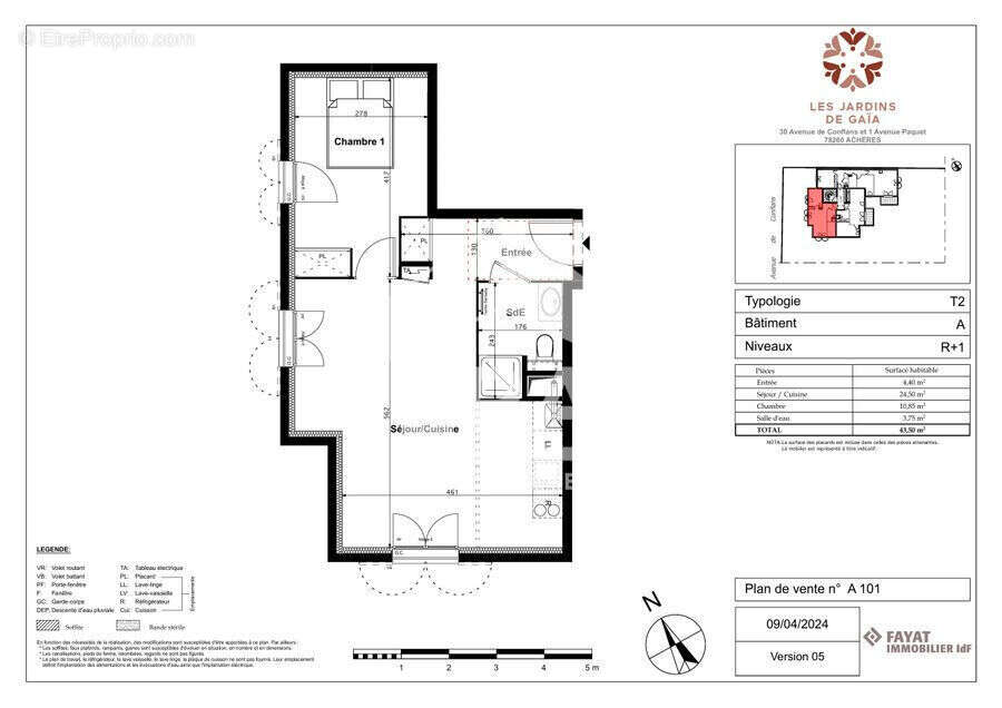 Appartement 2 pièces 45m2 - Centre ville - photo 9