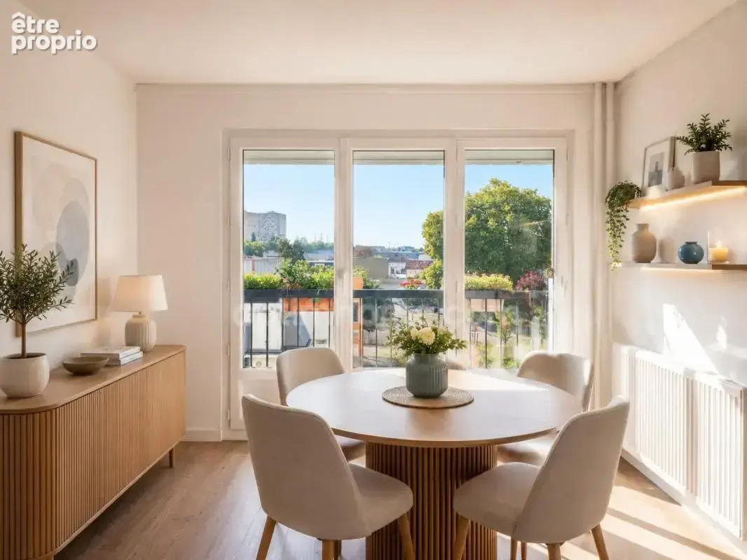 94140 - alfortville - appartement - 2 chambres - lumineux - calme - ascenseur - cave - vue seine - proximité commodités - photo 2