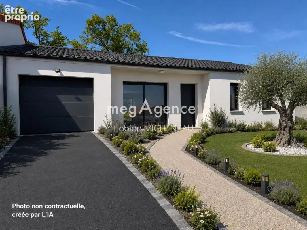 Maison neuve plain pied, Le May sur Evre, 101 m², 3 chambres - photo 1