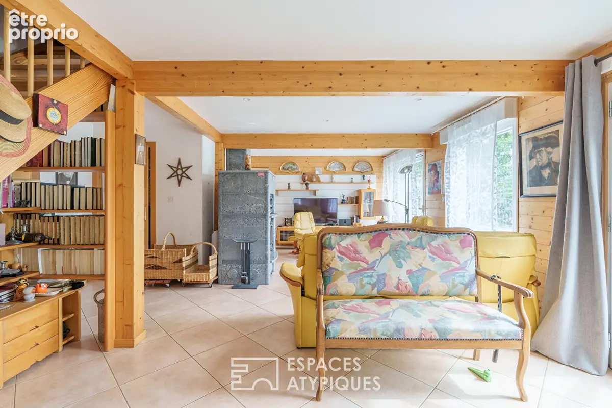 Chalet ossature bois et sa dépendance en lisière de forêt - photo 12