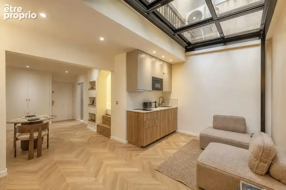 CANNES Basse Californie - Grand studio rénové avec piscine - photo 3