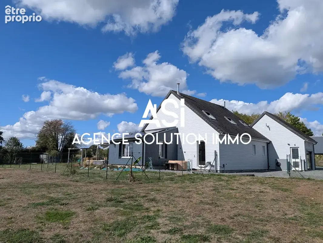 Maison ossature bois plain-pied - 6P 3 ch -  terrain 4600 m2 - dépendances - calme et tranquilité - photo 3