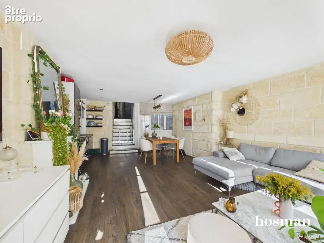 3 pièces - 66 m² traversant - Grenier de 20m2 aménageable - Quai des Salinières, Bordeaux - photo 5