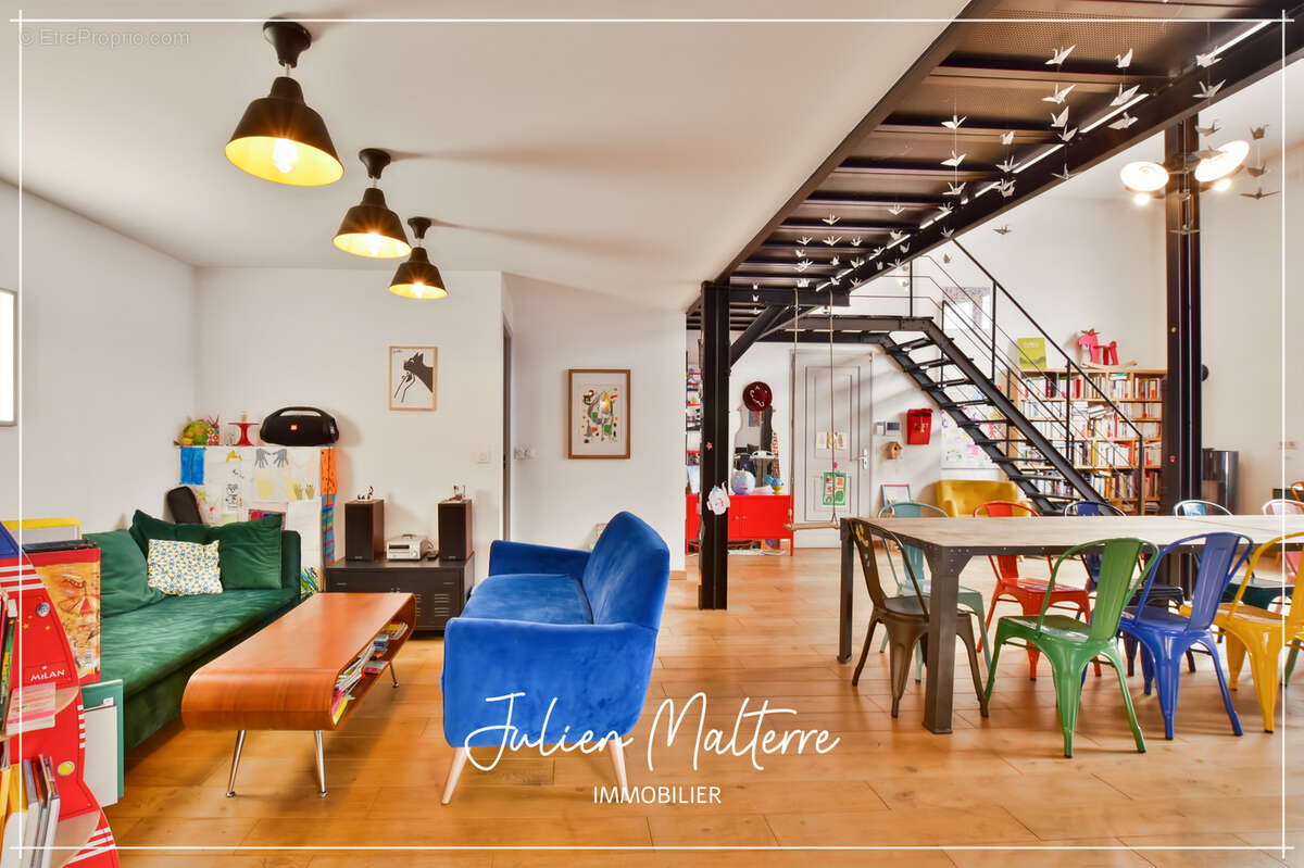 SAINT ETIENNE (42) - Exceptionnel LOFT de 165 m² avec 5 chambres et garage - Quartier Tréfilerie - photo 49