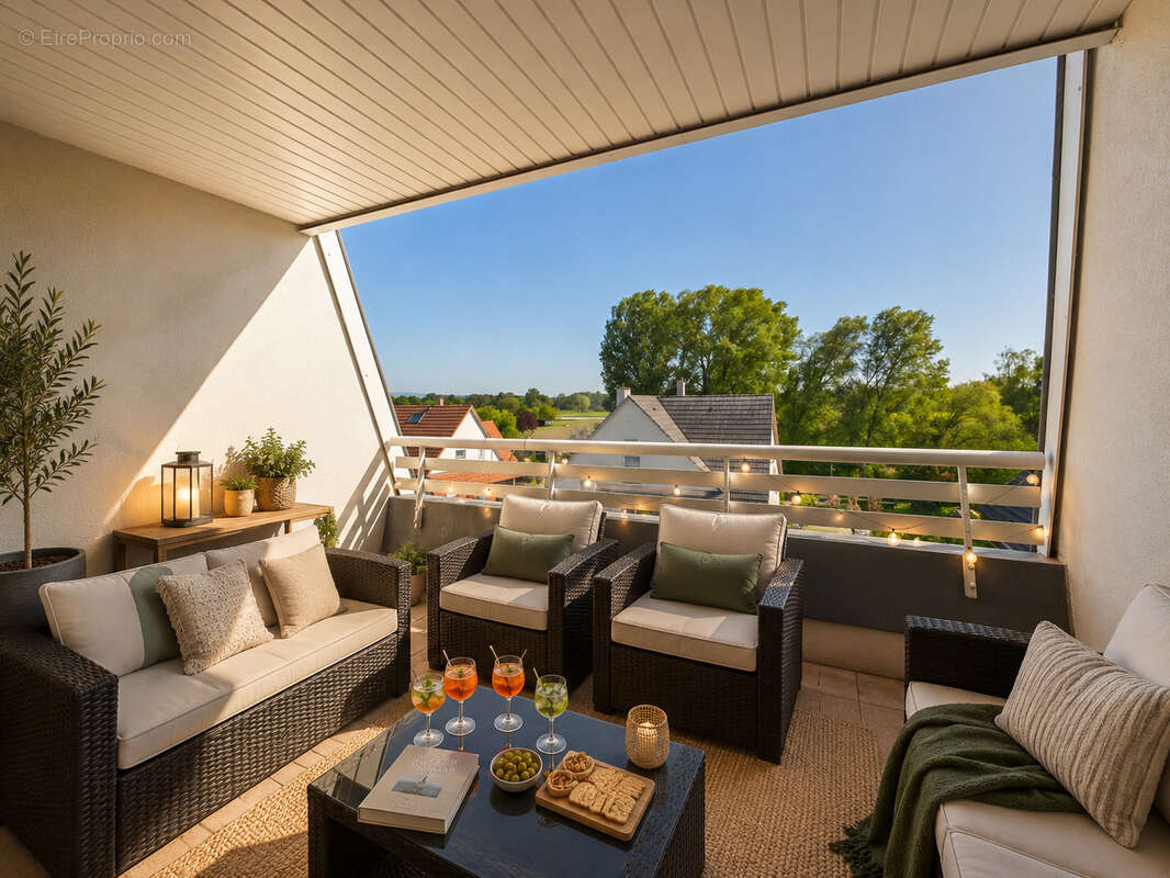 Magnifique duplex avec vue sur un étang - photo 4