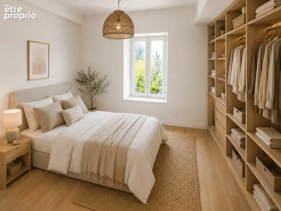 Saint-hilaire-de-la-côte – maison de caractère rénovée – 3 chambres - 94,46 m² – jardin – terrasse - photo 19