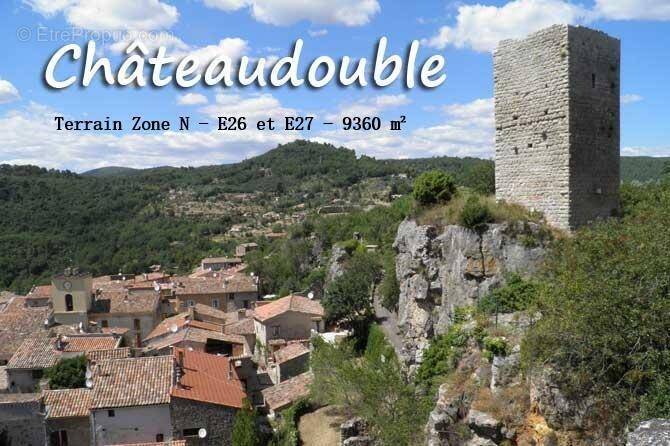   - Terrain à CHATEAUDOUBLE