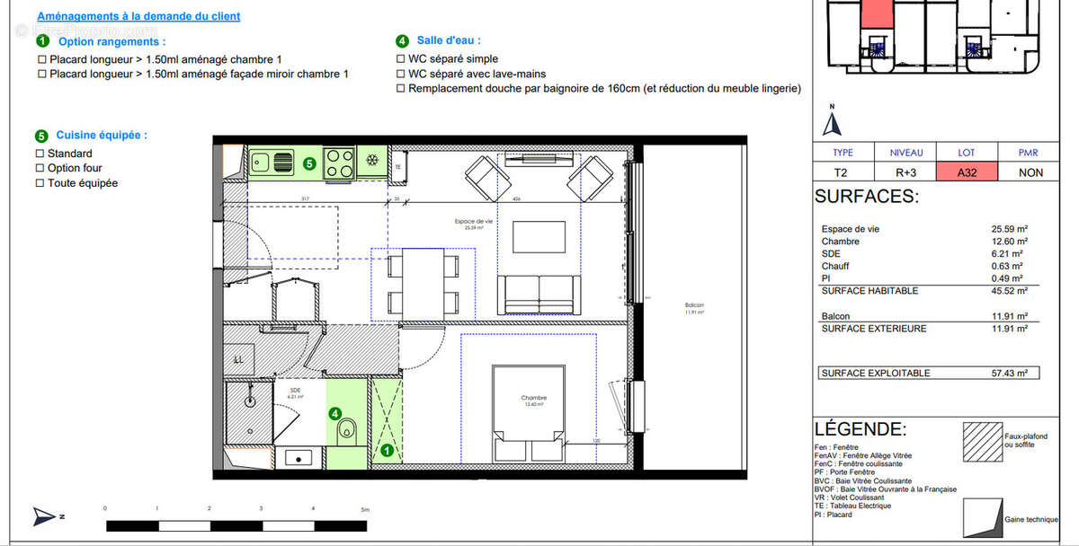 Appartement à PERPIGNAN