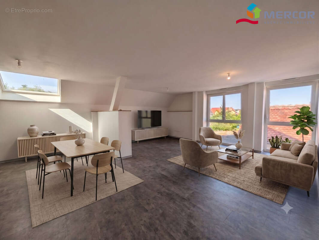 Appartement 92 m² à Neugartheim-Ittlenheim  - photo 1