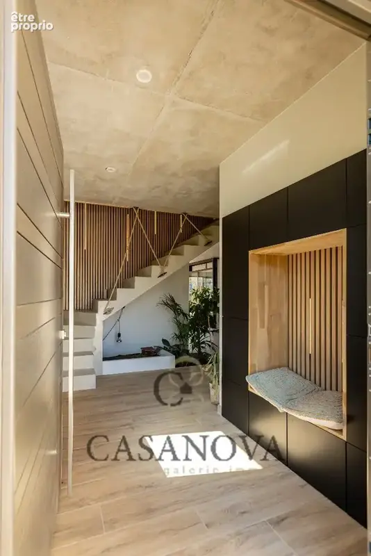 Villa contemporaine avec piscine intérieure à Pérols proche Montpellier - photo 12