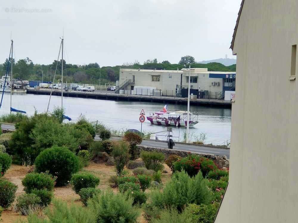 Exclusivite - bord de mer d'agde- la tamarissiere- coquet appartement t2 meublé avec parking privatif - 1 chambre- vue sur l'her - photo 8