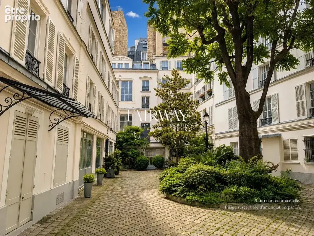 Paris 8e – Parc Monceau – Appartement 98 m² traversant, 2 chambres, calme sur grande cour ouverte, 4e étage avec ascenseur - photo 11