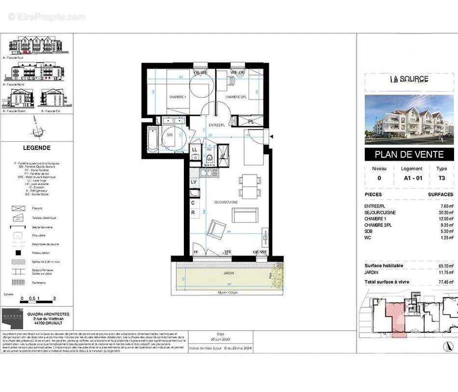Appartement à PORNIC