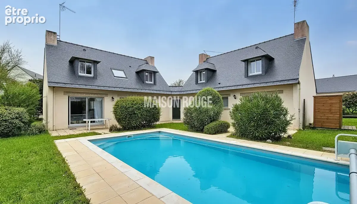 Propriété d'exception à Saint Gildas de Rhuys Deux maisons, 7 chambres, piscine chauffée, commerces et plages à pied - photo 15