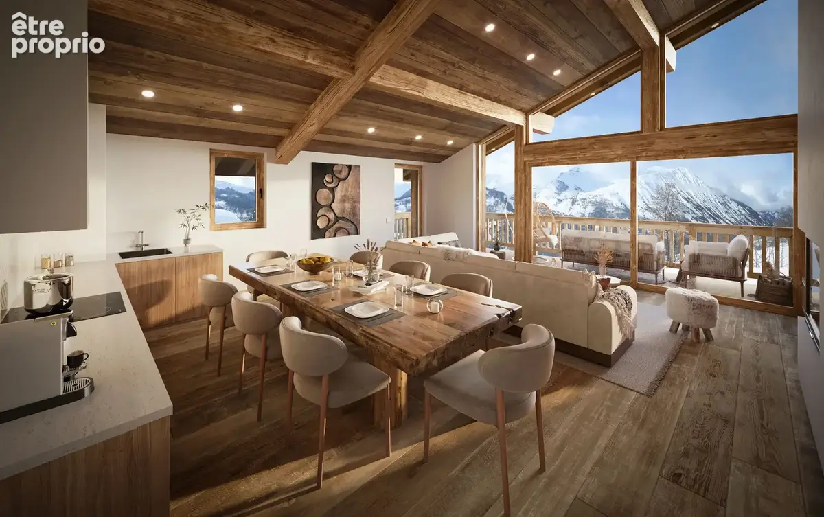 Appartement ( PENTHOUSE) haut de gamme à vendre   128 m2   Saint-Martin-de-Belleville   Domaine des 3 Vallées - photo 7