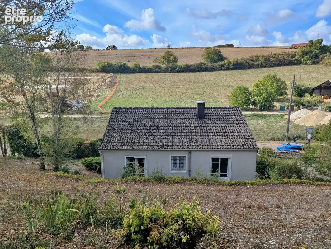 jardin et vue dégagée à Mouffy