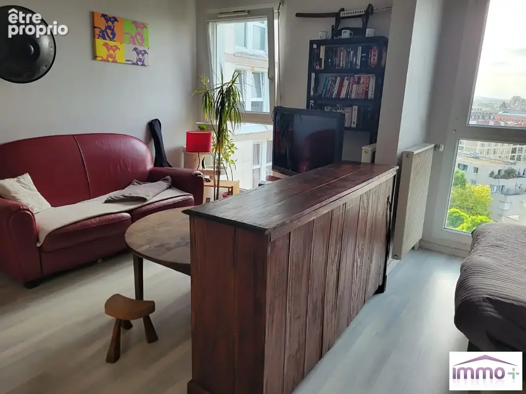 Studio 35m² vue  dernier etage calme luminosite  eglise de pantin - photo 2